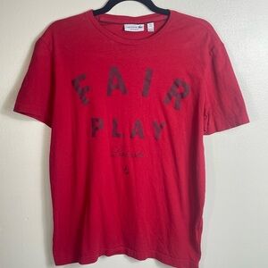 Lacoste "Fair Play" Graphic Tee